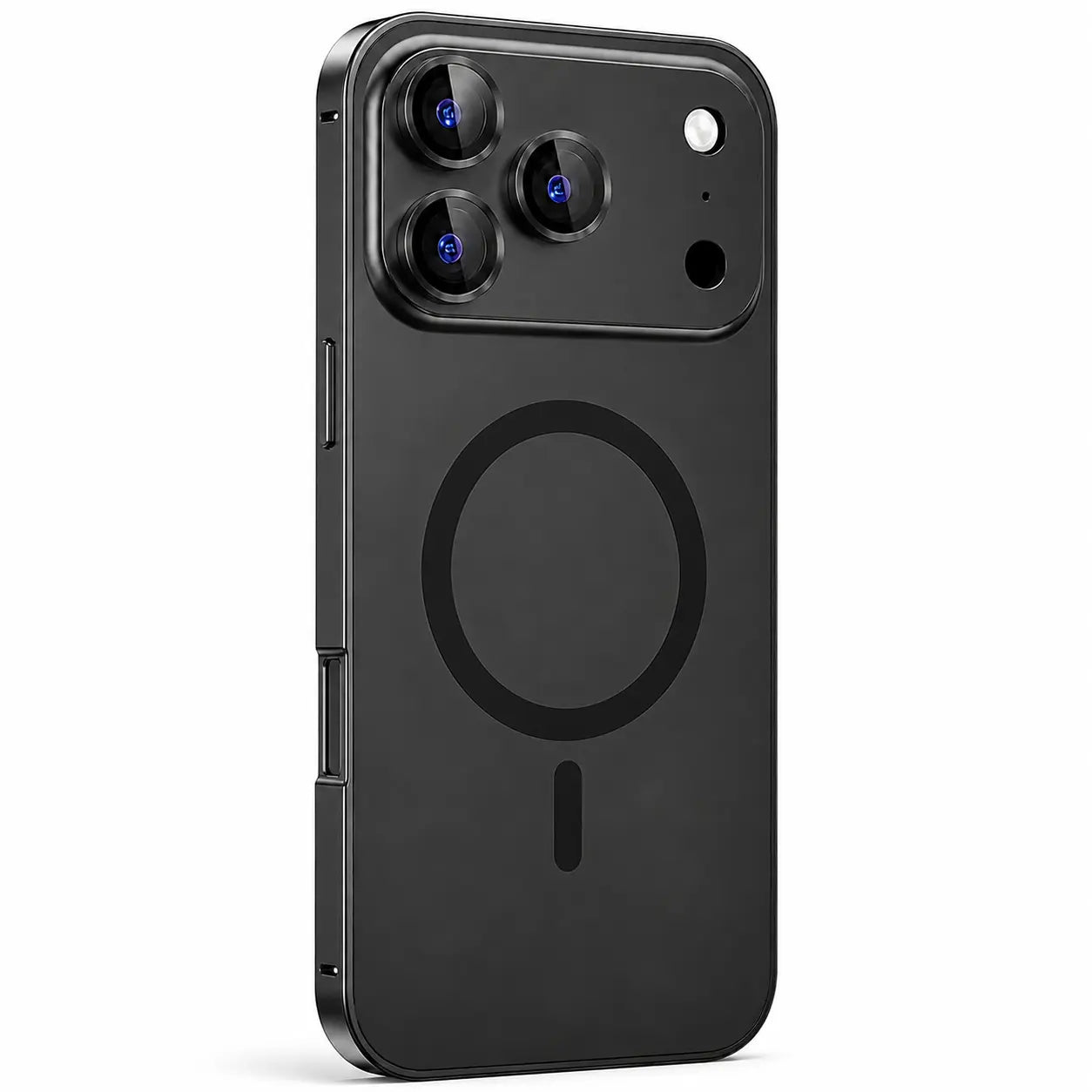 Aluminum iPhone case with reinforced camera and edge protection