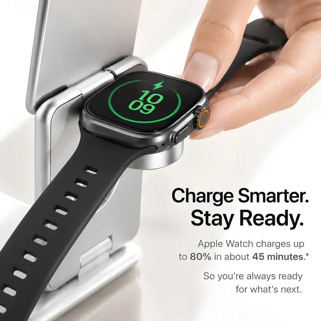 3-in-1 wireless charger for iPhone, Apple Watch and AirPods