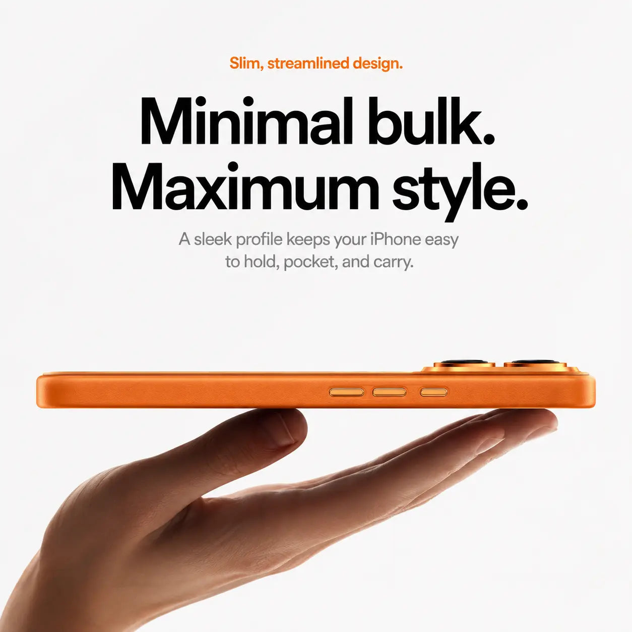 MagSafe iPhone case with 360 degree rotating magnetic stand
