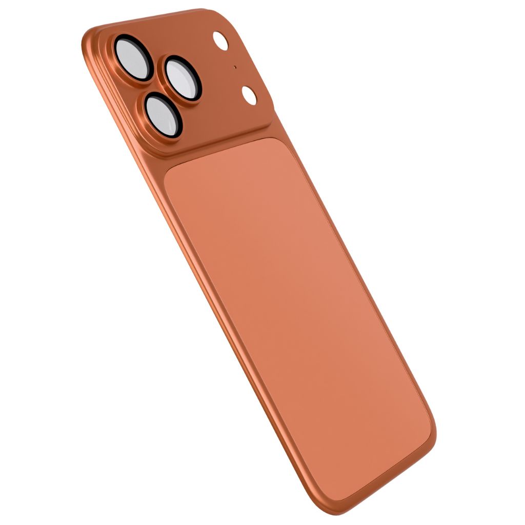 Slim magnetic iPhone back cover with camera protection