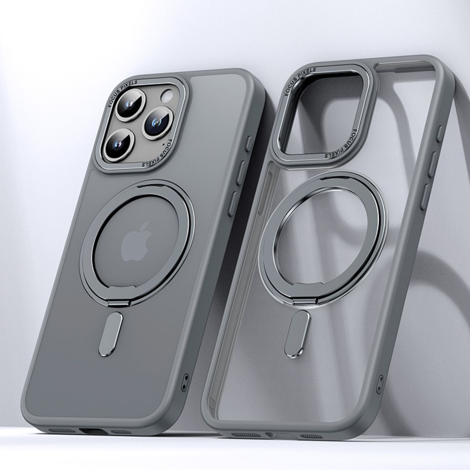 Magnetic Case with Kickstand for iPhone