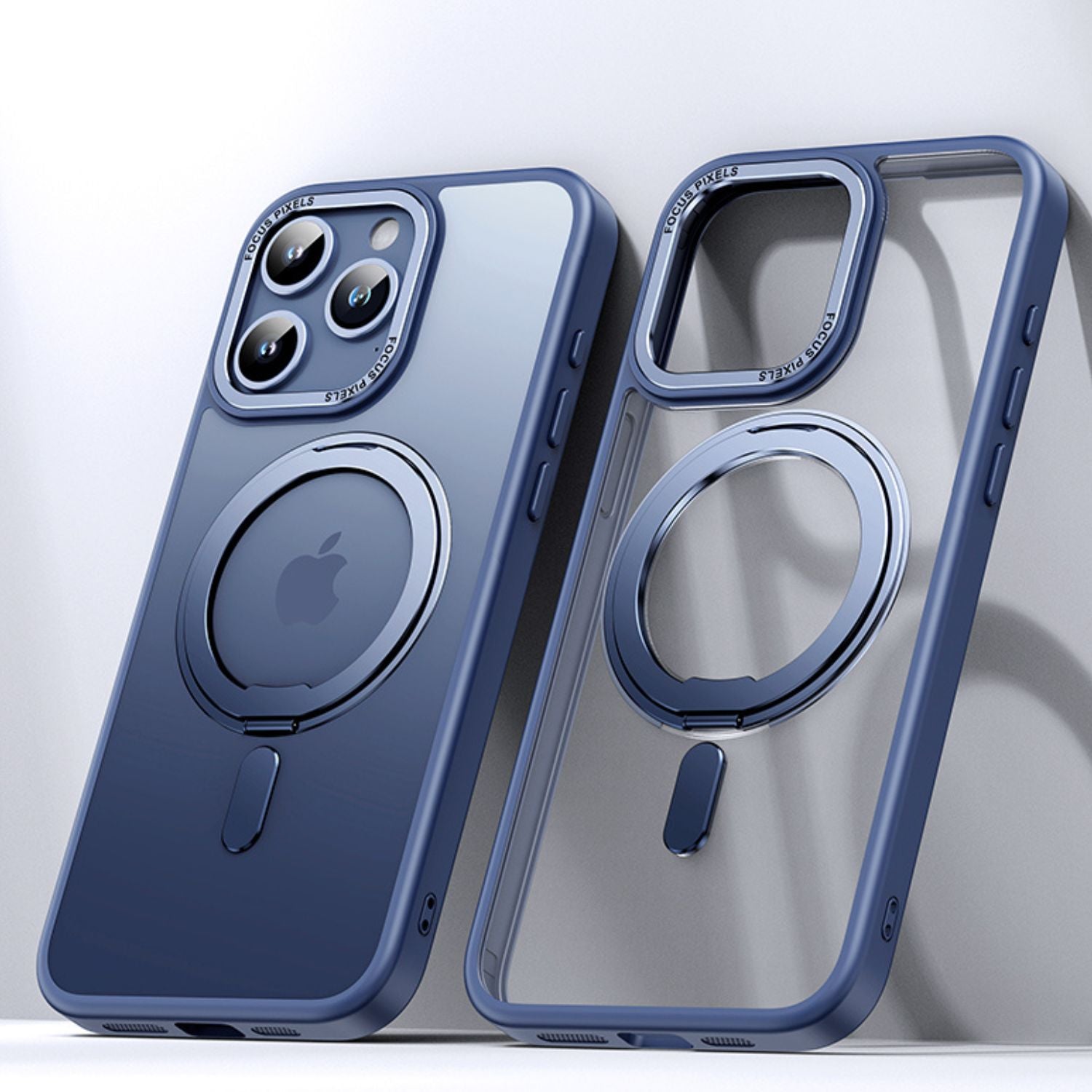 Magnetic Case with Kickstand for iPhone